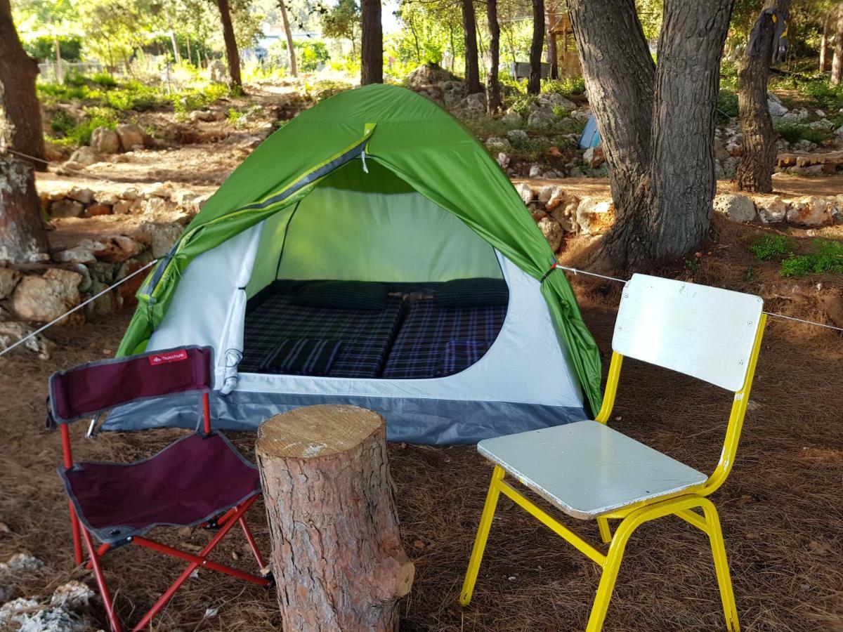 The Sea Cave Camping Himarë Exterior foto